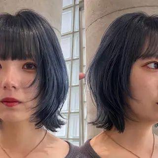 ミディアム カラー 艶髪/ヘッドスパ/ Shokoのヘアスタイル