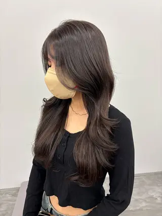 ロング カラー ヘアアレンジ MYRTLE Mifūのヘアスタイル