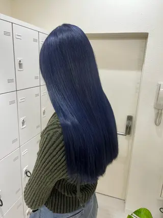 セミロング カラー 💟RINNA 艶カラー💟のヘアスタイル