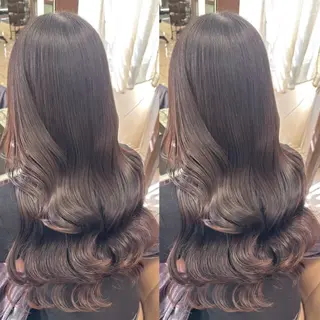 カラー ヘアメ🎀ハイトーン 🩵エクステ🪄しほのヘアスタイル