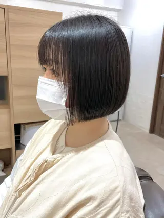 ショート 髪質改善 縮毛矯正/ レイヤー/銀座/本木のヘアスタイル