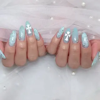 ネイル mau🩵 堺筋本町nailのネイルデザイン