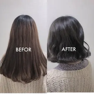 もりたみかこ 美容師お休み中のヘアスタイル