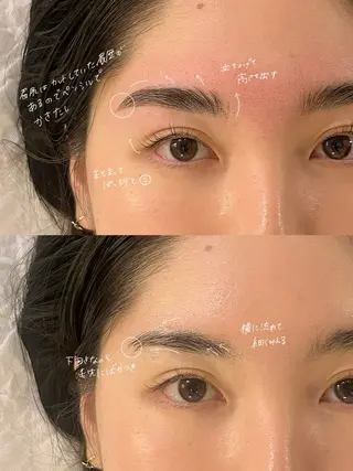 マツエク・マツパ 吉祥寺kasumi 🌛eye/browのマツエク・マツパデザイン