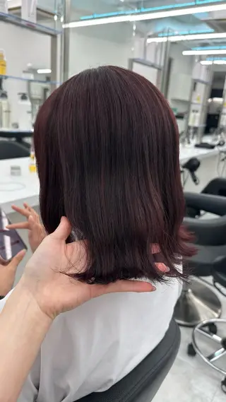 ミディアム カラー 似合わせstyle ❤︎misaki❤︎のヘアスタイル