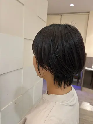 ショート 武藤 夕菜のヘアスタイル