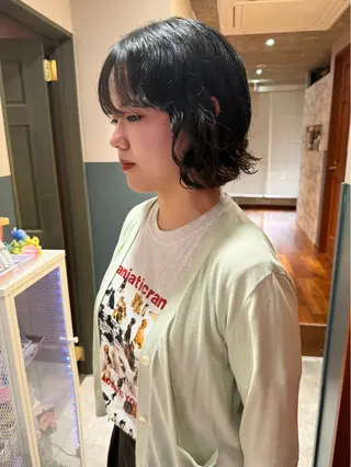 ショート カラー パーマ mai / linoah˚✧のヘアスタイル
