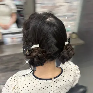 ヘアアレンジ OZ梅田♡ ゆはなのヘアスタイル