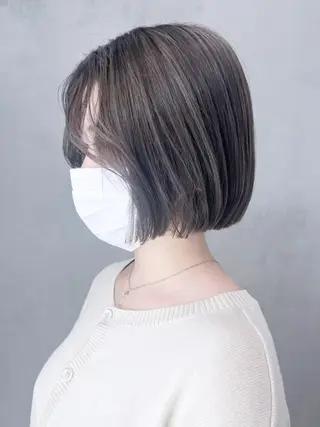 ミディアム カラー ITbyALBUM 中野店のヘアスタイル