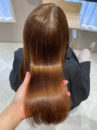 セミロング 髪質改善お任せ ください♪ひとみのヘアスタイル