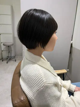 ショート TLUUS/大阪梅田 ボブ ショート✨️蓮のヘアスタイル