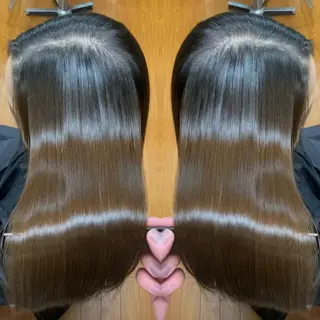 ロング 森 健人のヘアスタイル