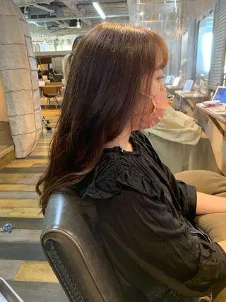 ロング repose日本橋 室町のヘアスタイル