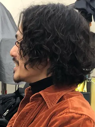 パーマ 金子 圭汰のヘアスタイル