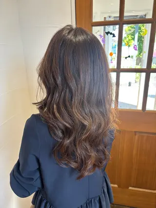 ロング 太田 遥乃のヘアスタイル