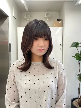 ミディアム まお🎀 JILLSTUDIOのヘアスタイル