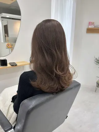 セミロング カラー ヘアアレンジ ✨艶髪・髪質改善✨ 大泉翔/店長のヘアスタイル