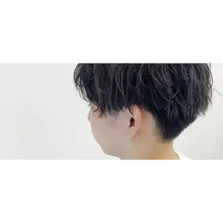 ショート メンズ 石井 静のヘアスタイル