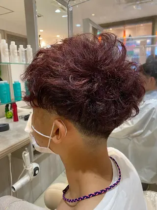 カラー パーマ メンズ 似合う髪型見つけます AYAKAのヘアスタイル