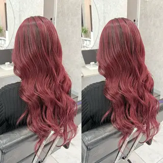 ロング カラー 🌺ハイトーン🌺 矢葺 なぎさ🌺🌺のヘアスタイル