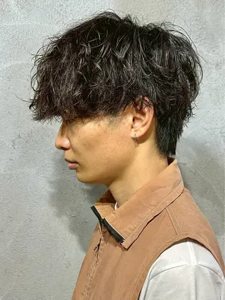 ショート 山川 綾也のヘアスタイル