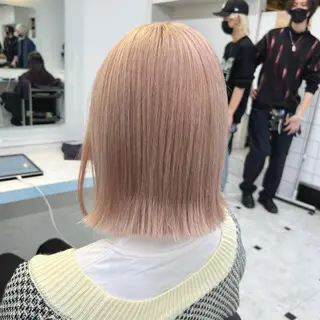 セミロング カラー 🎨透明感モテカラー DAIKI🎨のヘアスタイル
