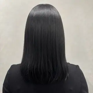 セミロング 推し活アレンジ🎀 艶カラー¦nanoのヘアスタイル