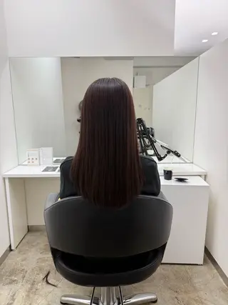 ロング カラー 成田 悠莞のヘアスタイル