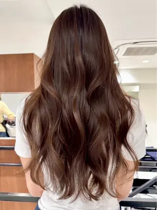 ロング カラー ヘアアレンジ TOA／ 福岡JIL BLANのヘアスタイル