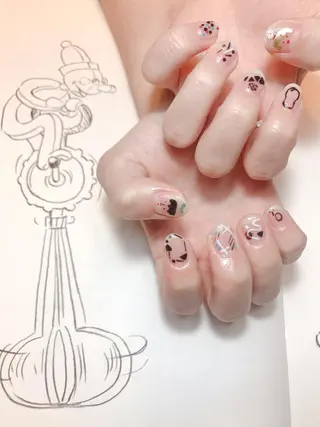 ネイル 平尾駅前/持込み専門 /owlnailのネイルデザイン