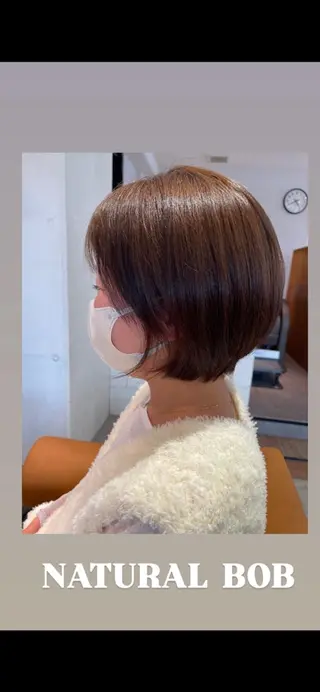 ショート 三浦 仁美のヘアスタイル