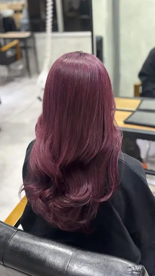 セミロング 川口 夏歩のヘアスタイル