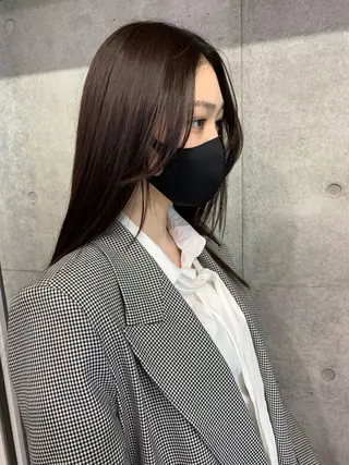 ミディアム 似合わせヘア✔️ 店長 オオキアキヒロのヘアスタイル