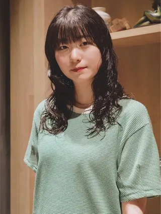 パーマ こうのゆうか/ デザインパーマのヘアスタイル