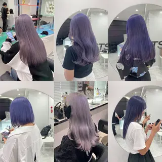 カラー ️🩷ハイトーン特化 RYUGA️🩵のヘアスタイル
