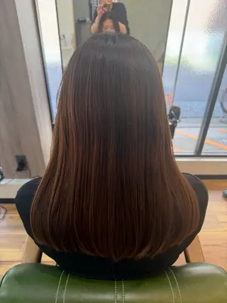 ロング ふじさわ あすかのヘアスタイル