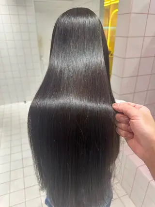 ロング ✨縮毛矯正✨レイヤー ホウダカズヒロのヘアスタイル