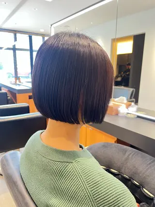 ショート 顔周りレイヤー 髪質改善 / AYUのヘアスタイル