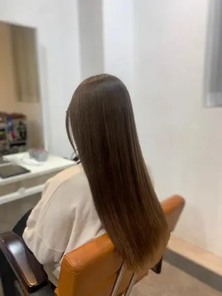 ロング カラー パーマ 髪質改善✨カラー特化 サロン🎨平尾晃一のヘアスタイル