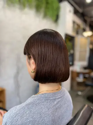 ミディアム カラー 元住吉プランツヘアー ☘️まるやま☘️のヘアスタイル