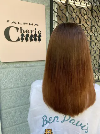 セミロング 髪質改善QOLU 石川のヘアスタイル