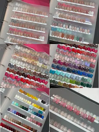 カラー G nail 川崎ホームサロンのネイルデザイン