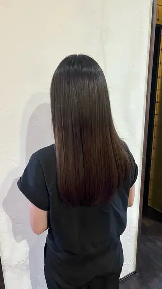 ロング 牧下 晴香のヘアスタイル