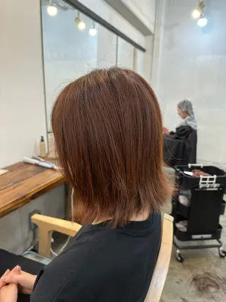 ミディアム 横浜/メンズ特化/ Farbe/田中颯斗のヘアスタイル