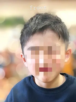 キッズ かぁちゃん 橋本のヘアスタイル