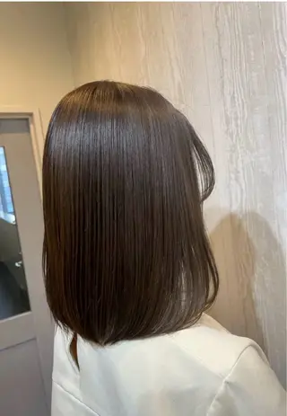 セミロング 冨山 一真のヘアスタイル
