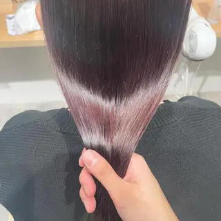 ロング カラー 。 。のヘアスタイル