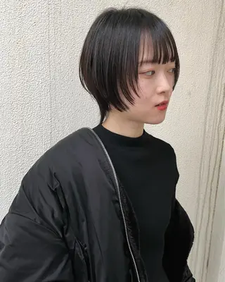 ショート ハイトーン/ショート 村上淳乃🐥のヘアスタイル