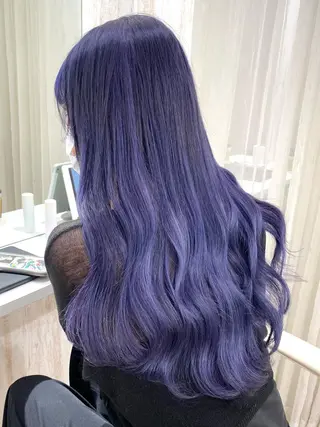 ロング カラー 🌙HIZUKI🌙 ハイトーン 艶髪のヘアスタイル