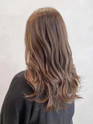セミロング カラー ITbyALBUM 八王子店のヘアスタイル